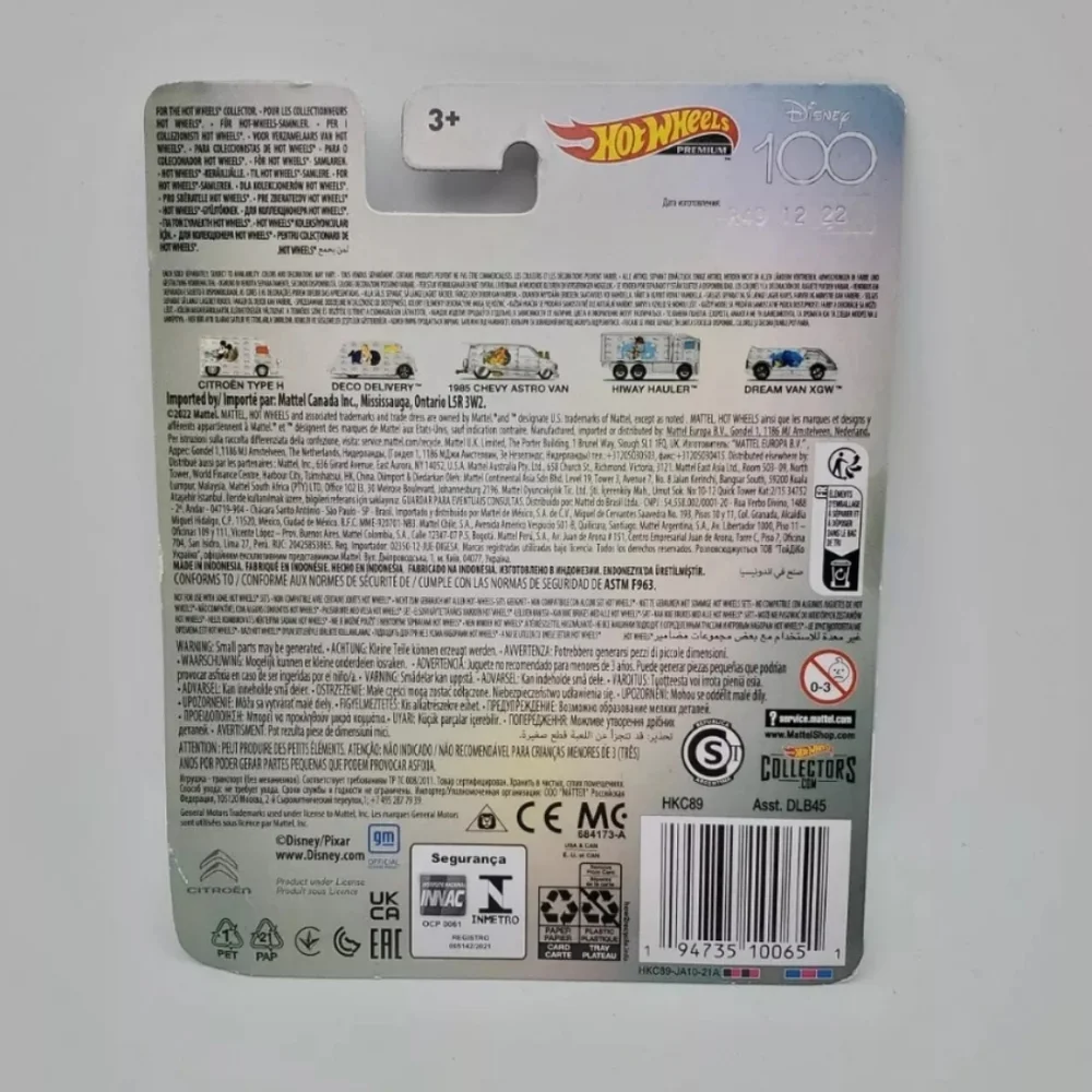 Hot Wheels Premium 2023 Disney 100 Deco Delivery Alice In Wonderland